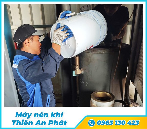 Bảo dưỡng hệ thống máy khí nén
